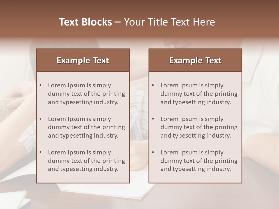 Men Happy Family PowerPoint Template