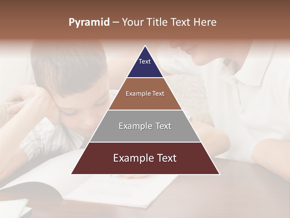 Men Happy Family PowerPoint Template