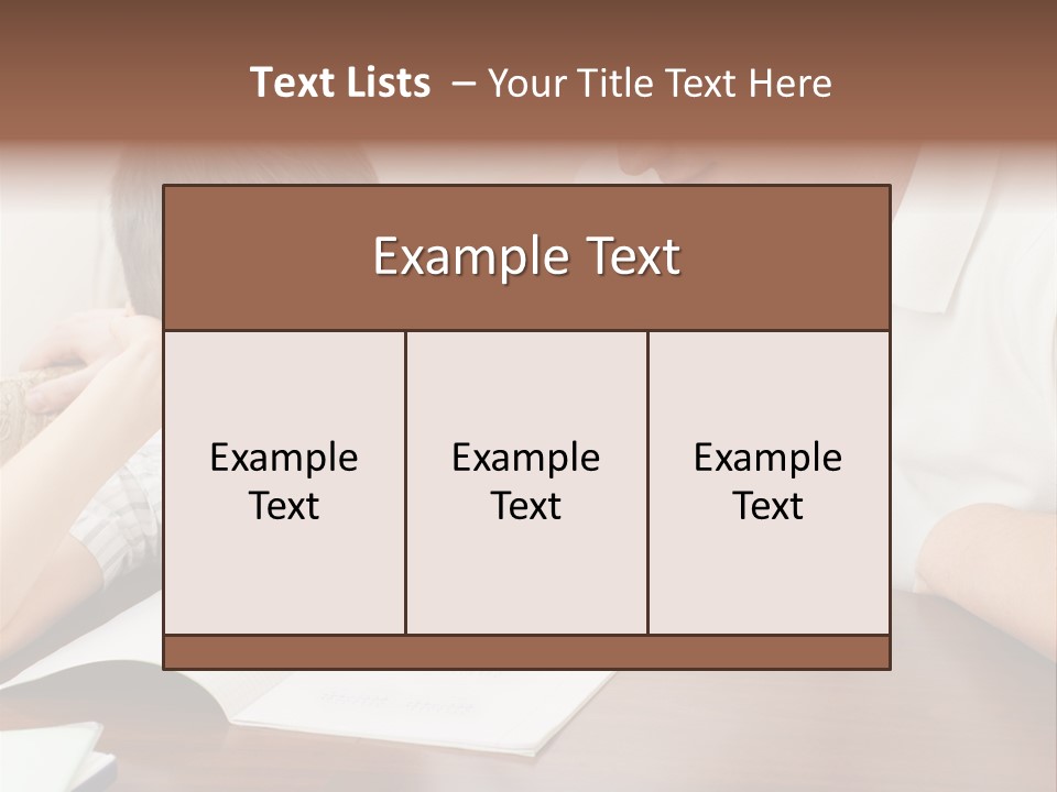 Men Happy Family PowerPoint Template