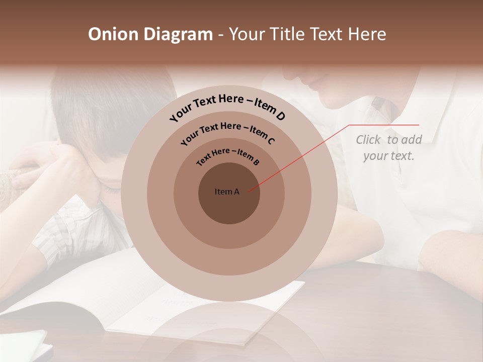 Men Happy Family PowerPoint Template