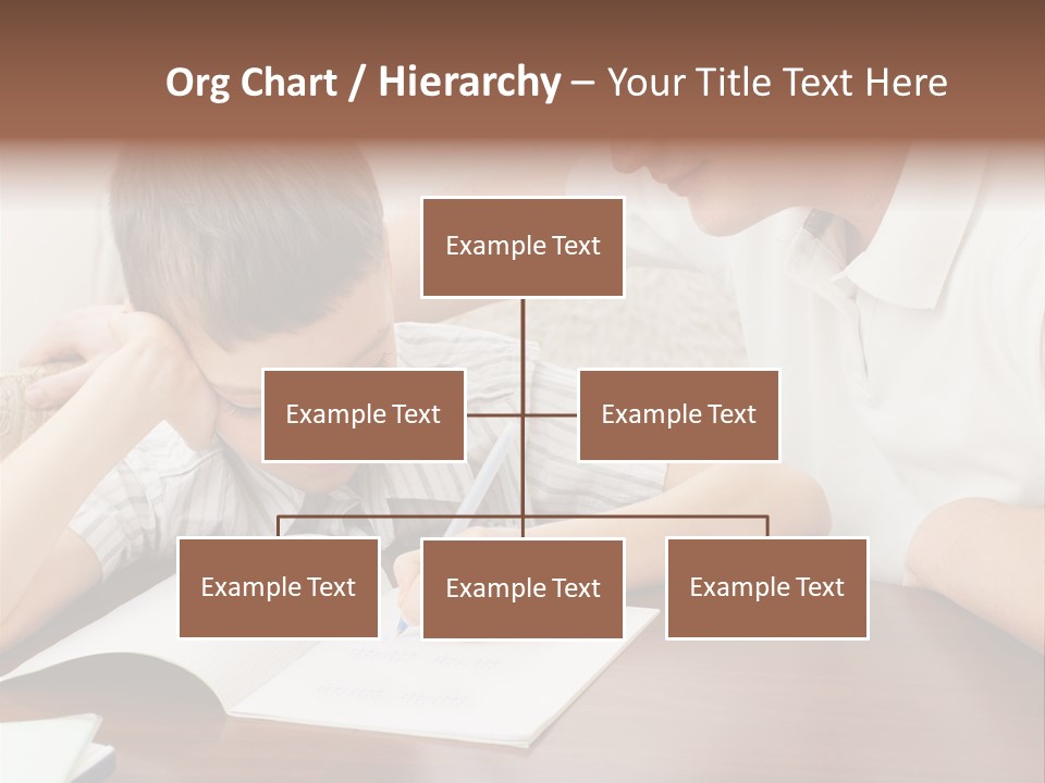 Men Happy Family PowerPoint Template