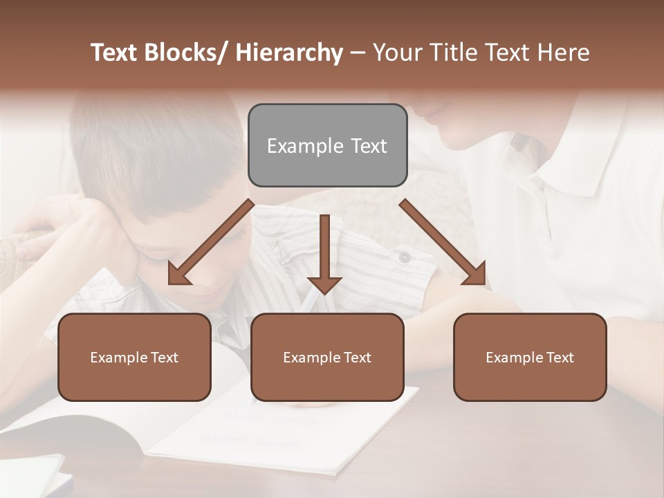 Men Happy Family PowerPoint Template
