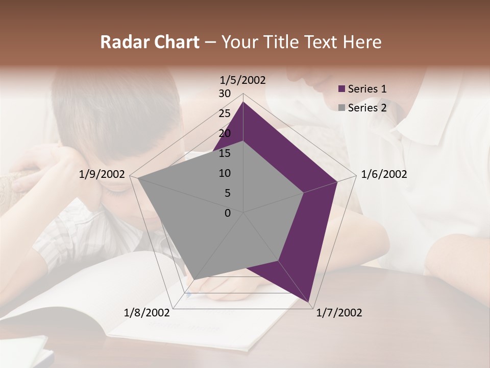 Men Happy Family PowerPoint Template