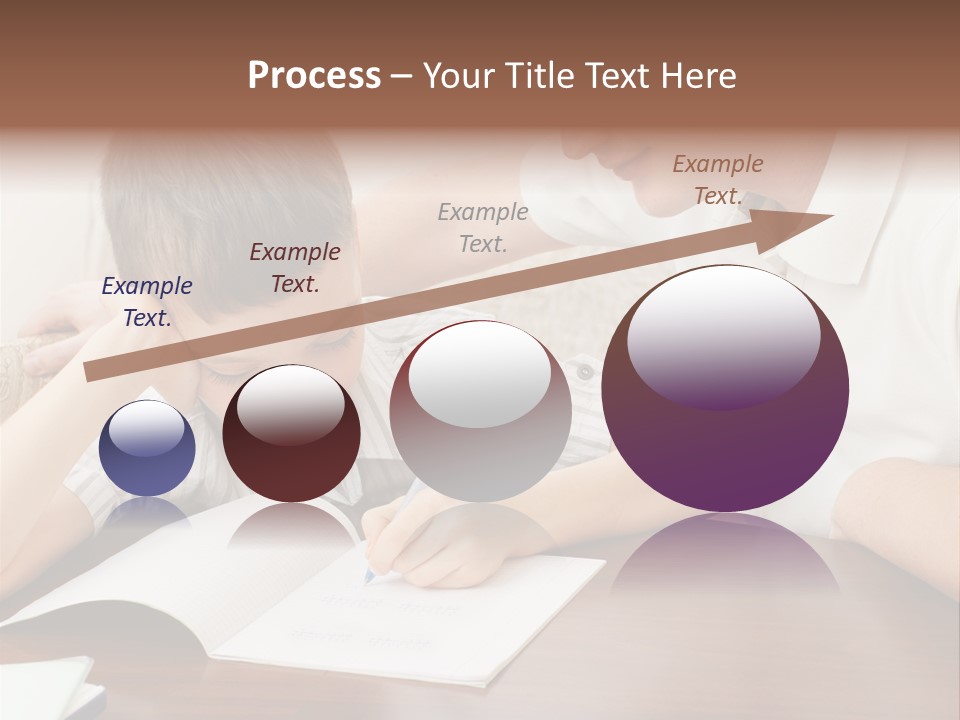 Men Happy Family PowerPoint Template