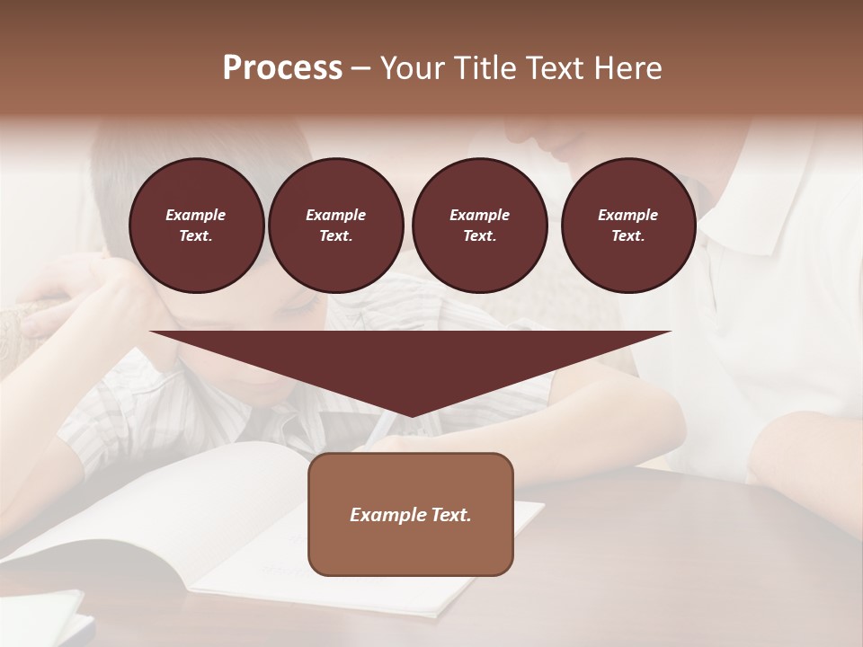 Men Happy Family PowerPoint Template