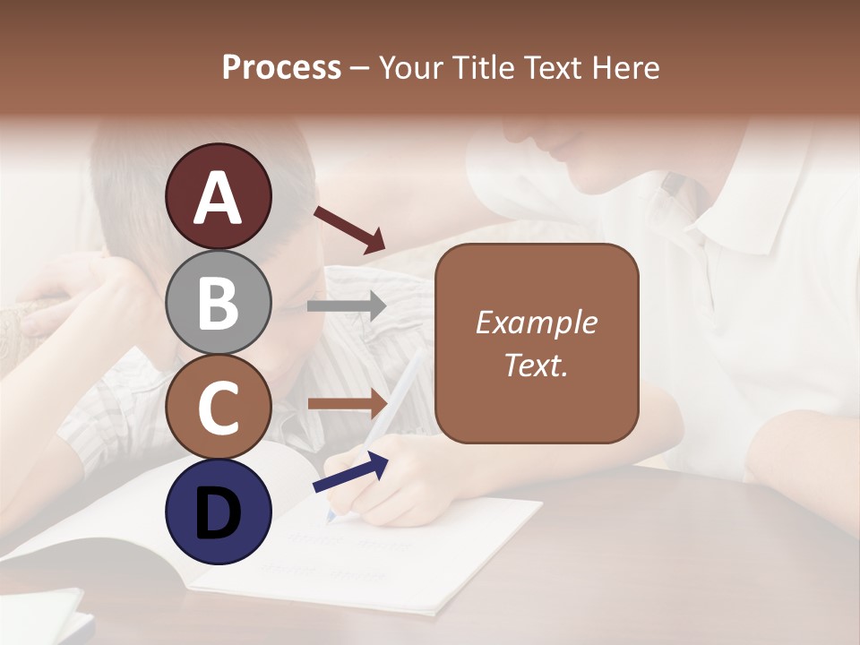 Men Happy Family PowerPoint Template