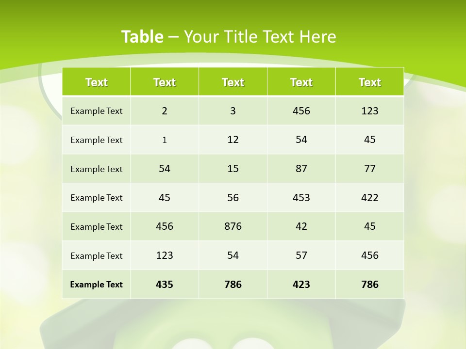 Eco Design Friendly PowerPoint Template