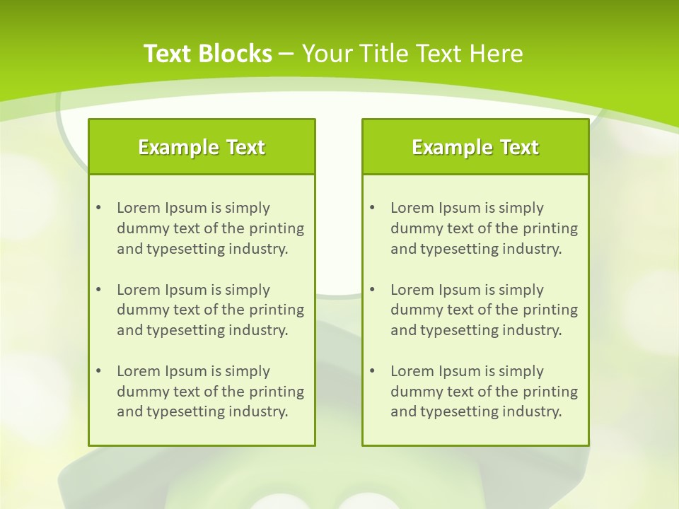 Eco Design Friendly PowerPoint Template