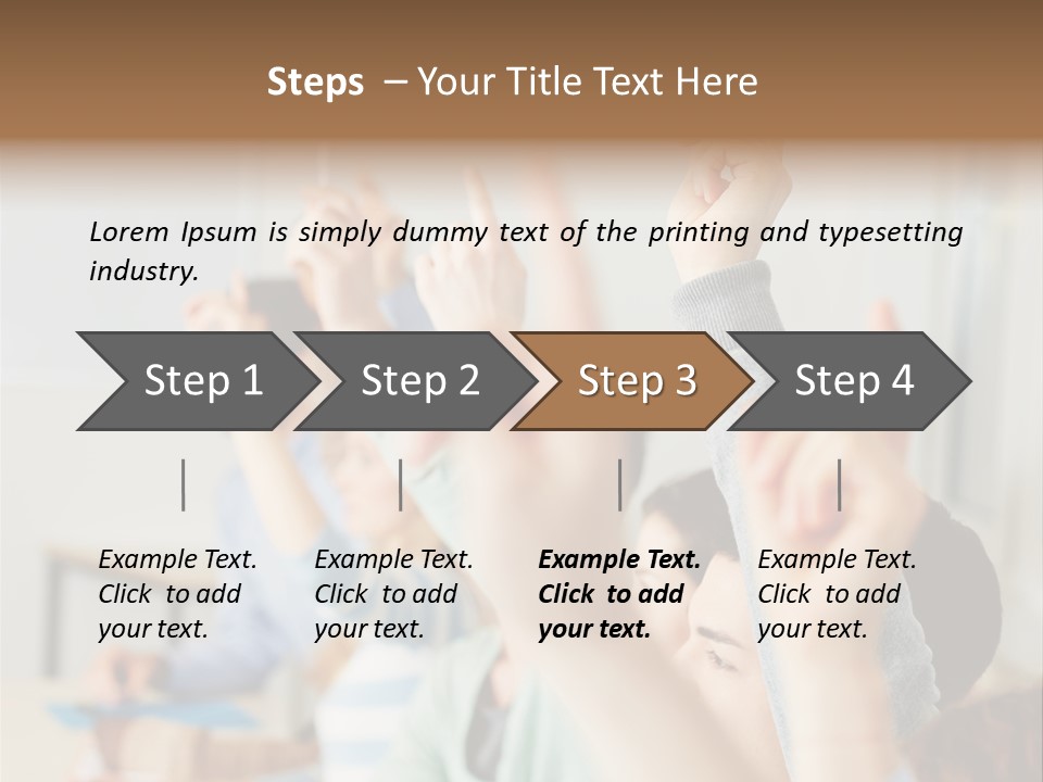 University Learn Business PowerPoint Template