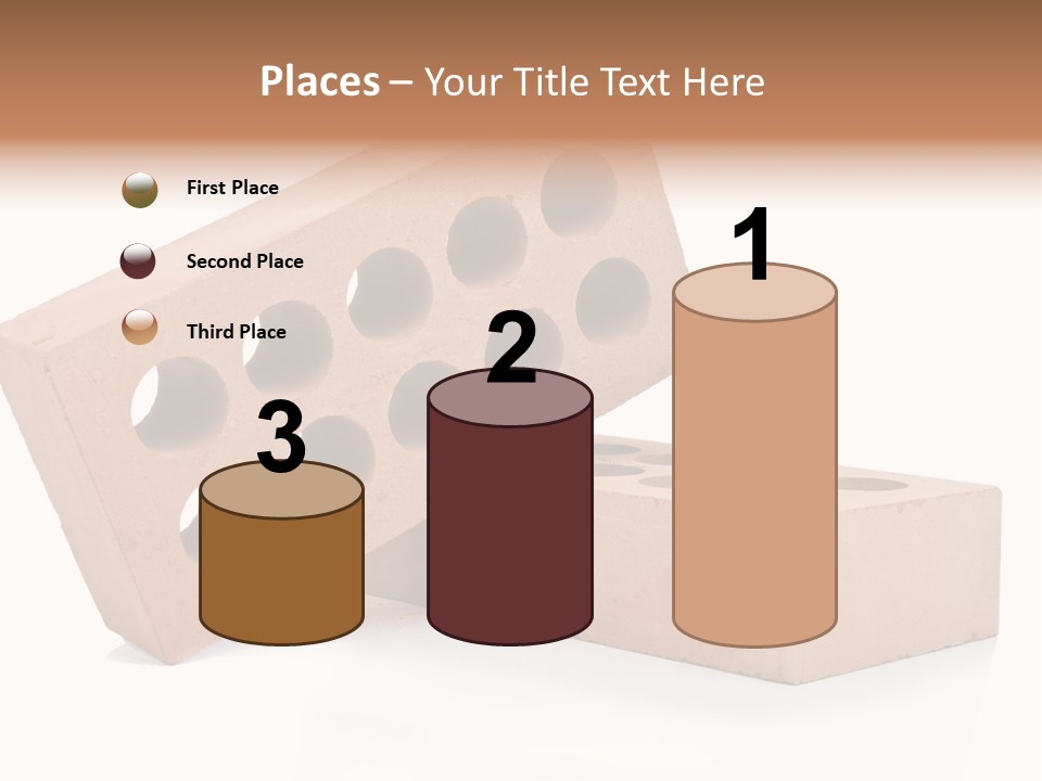 Textured Stone Brickwork PowerPoint Template