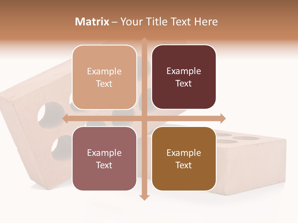 Textured Stone Brickwork PowerPoint Template