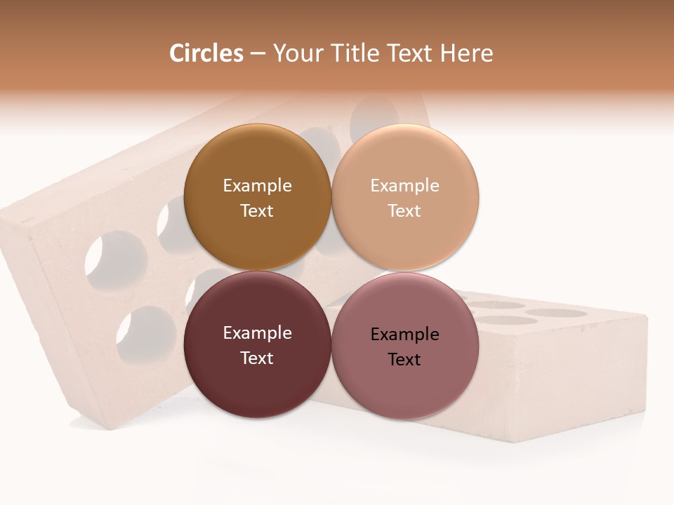 Textured Stone Brickwork PowerPoint Template