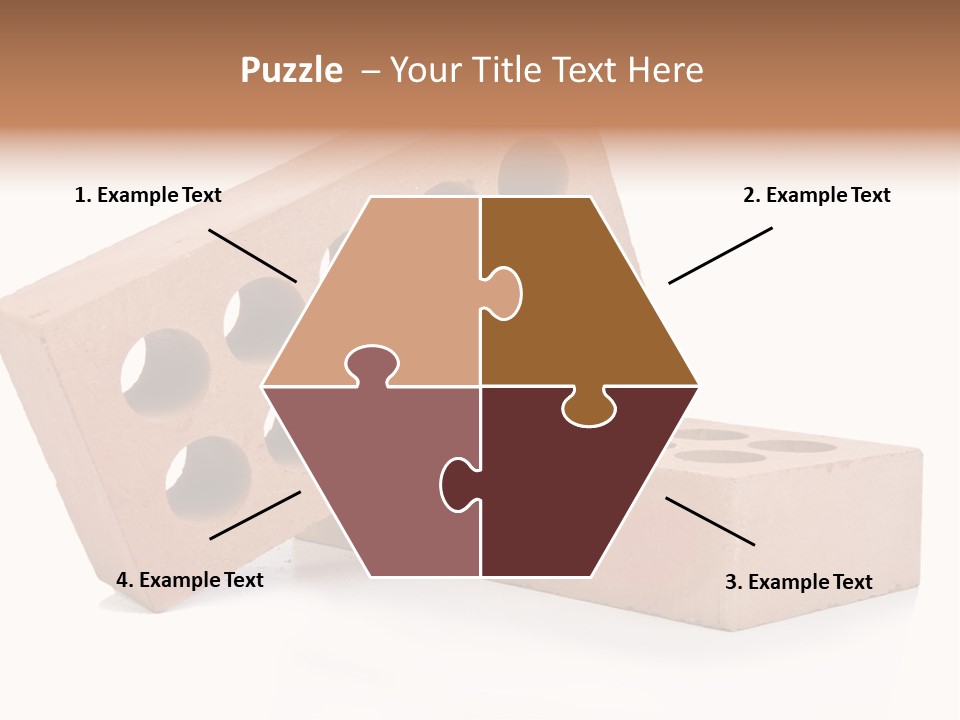 Textured Stone Brickwork PowerPoint Template