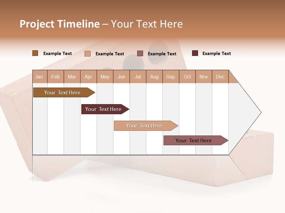 Textured Stone Brickwork PowerPoint Template