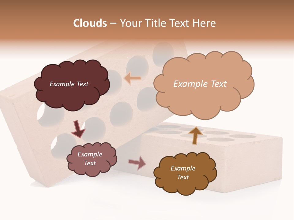 Textured Stone Brickwork PowerPoint Template
