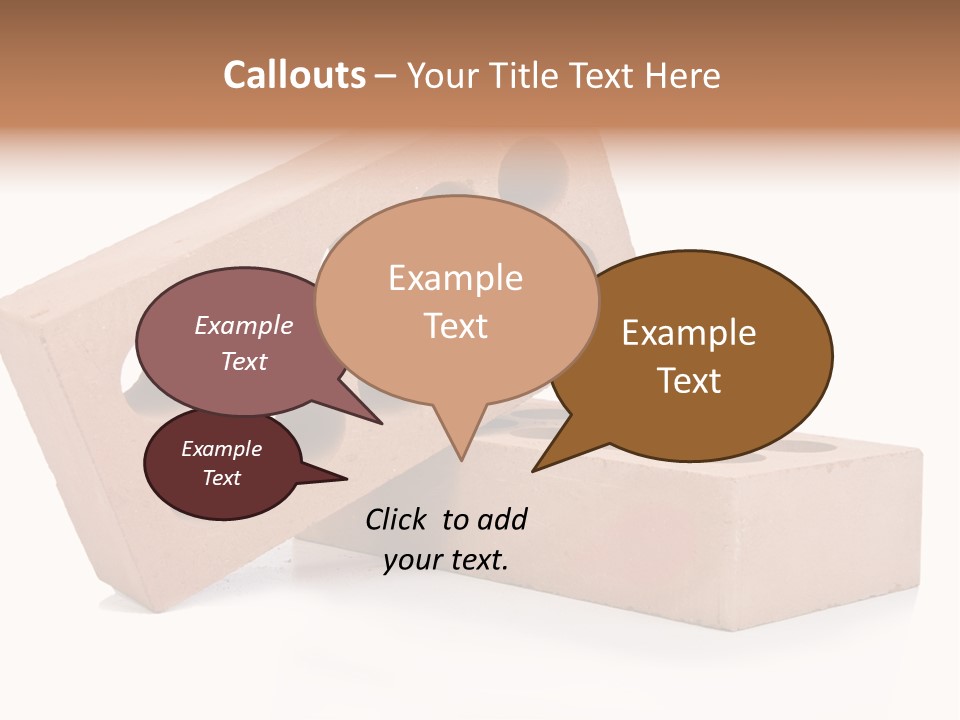 Textured Stone Brickwork PowerPoint Template