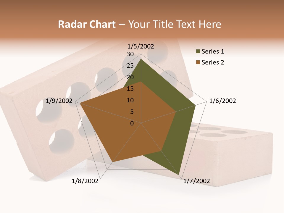 Textured Stone Brickwork PowerPoint Template