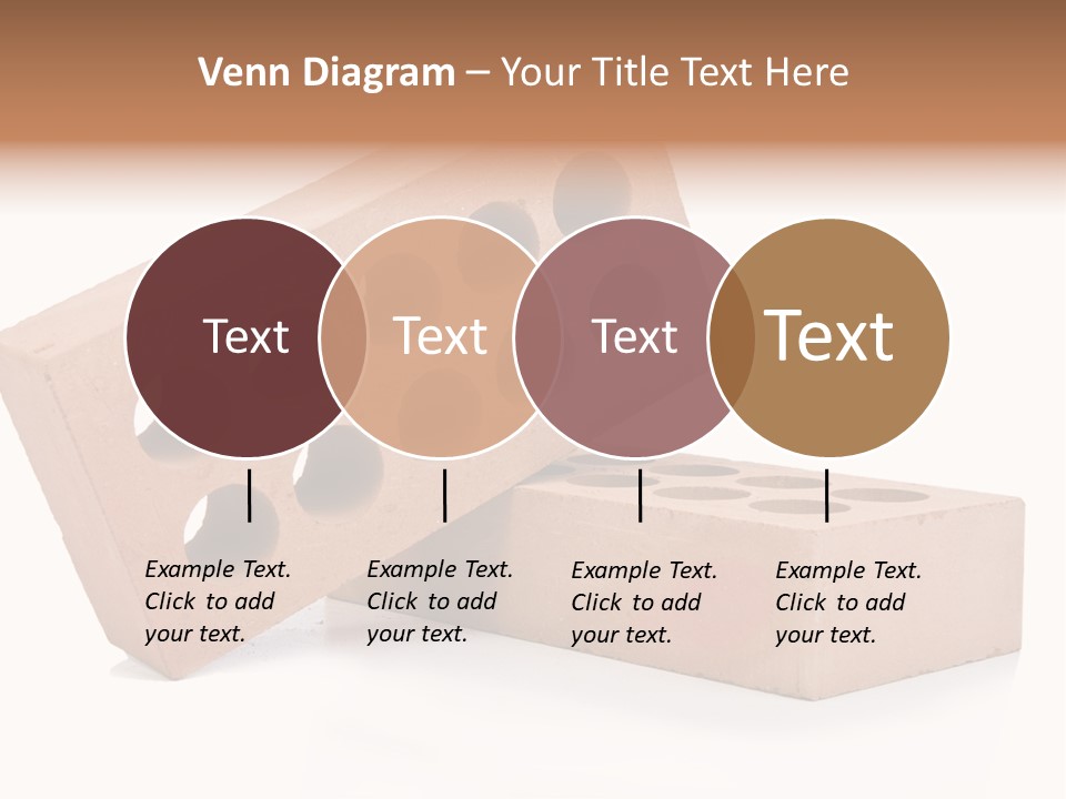 Textured Stone Brickwork PowerPoint Template