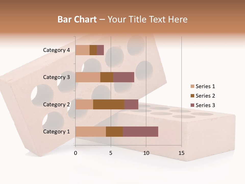 Textured Stone Brickwork PowerPoint Template