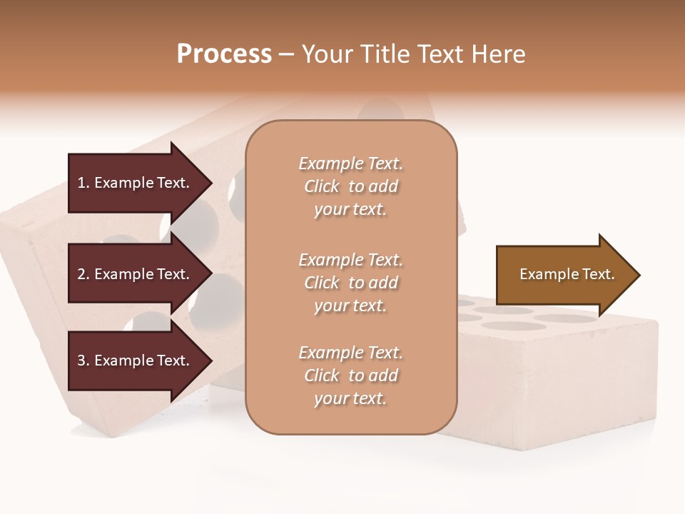 Textured Stone Brickwork PowerPoint Template