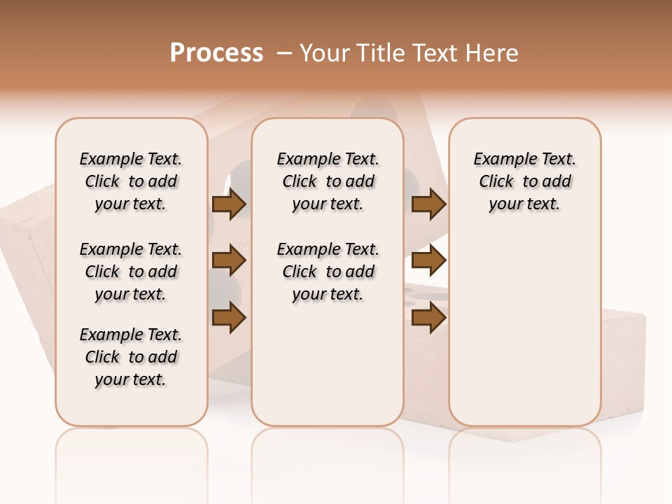 Textured Stone Brickwork PowerPoint Template