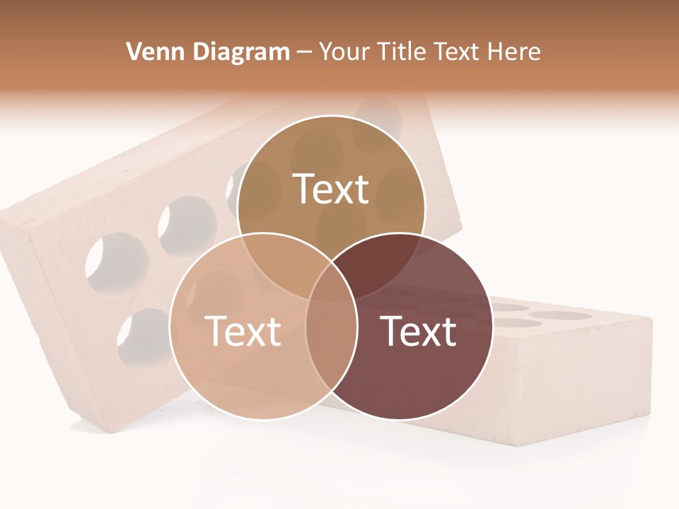 Textured Stone Brickwork PowerPoint Template