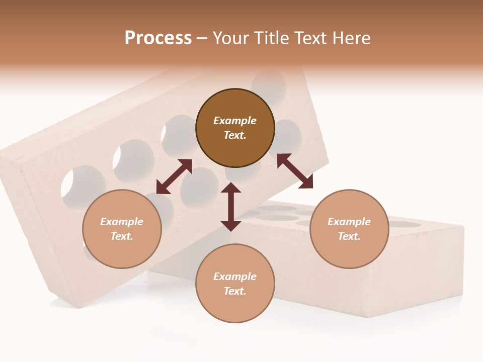 Textured Stone Brickwork PowerPoint Template