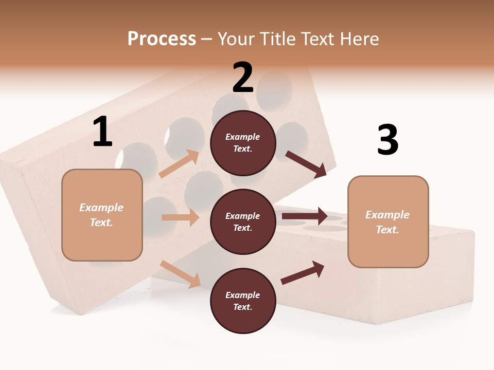 Textured Stone Brickwork PowerPoint Template