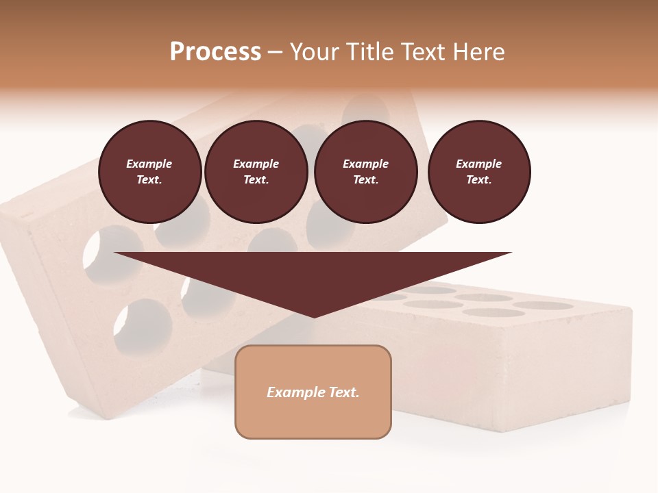 Textured Stone Brickwork PowerPoint Template