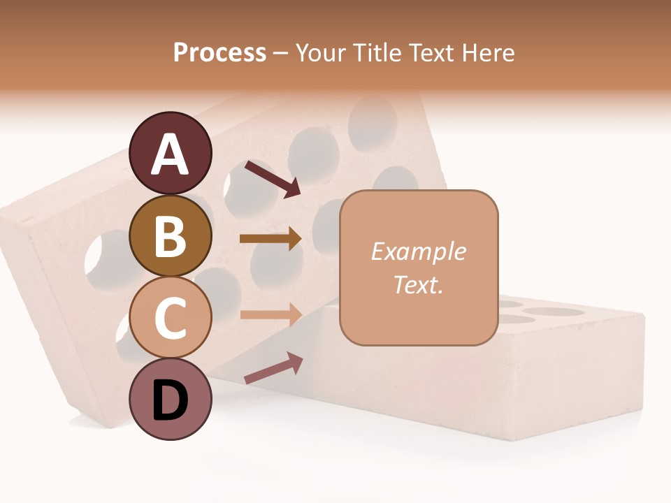 Textured Stone Brickwork PowerPoint Template
