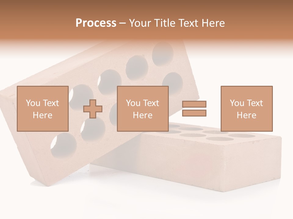 Textured Stone Brickwork PowerPoint Template