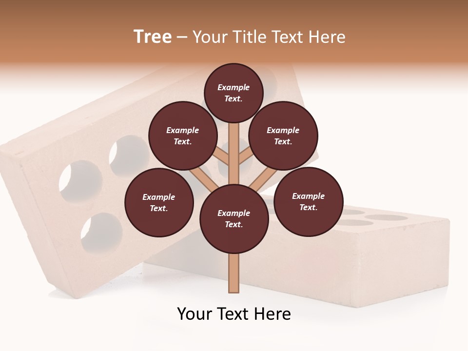 Textured Stone Brickwork PowerPoint Template