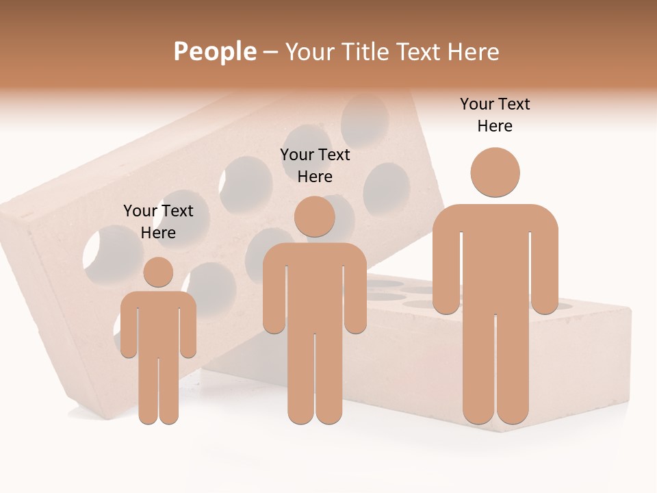 Textured Stone Brickwork PowerPoint Template