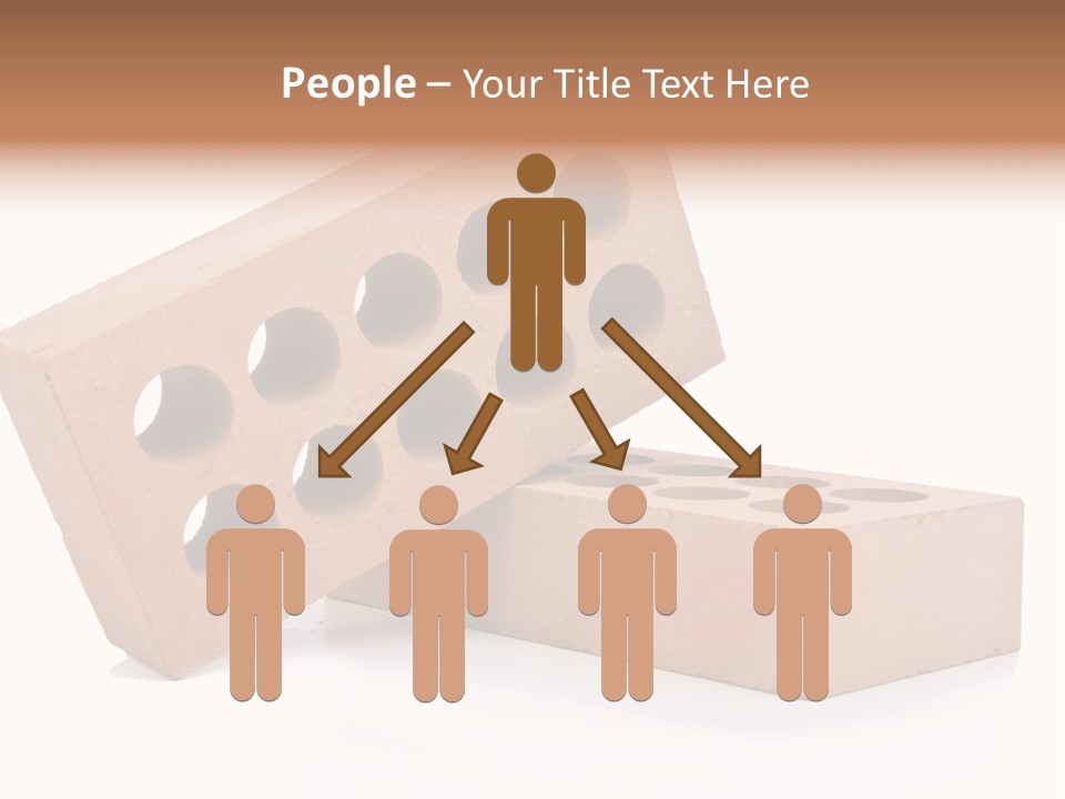 Textured Stone Brickwork PowerPoint Template