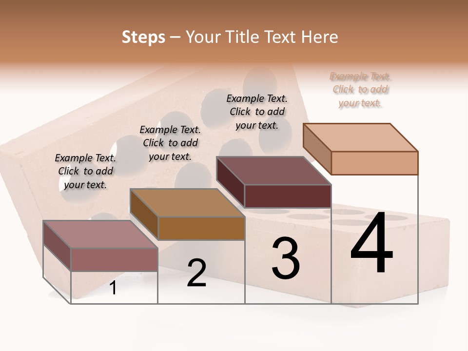 Textured Stone Brickwork PowerPoint Template