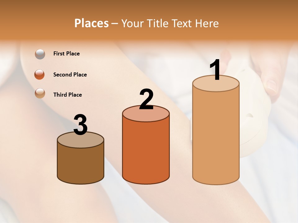 Care Professional Lady PowerPoint Template