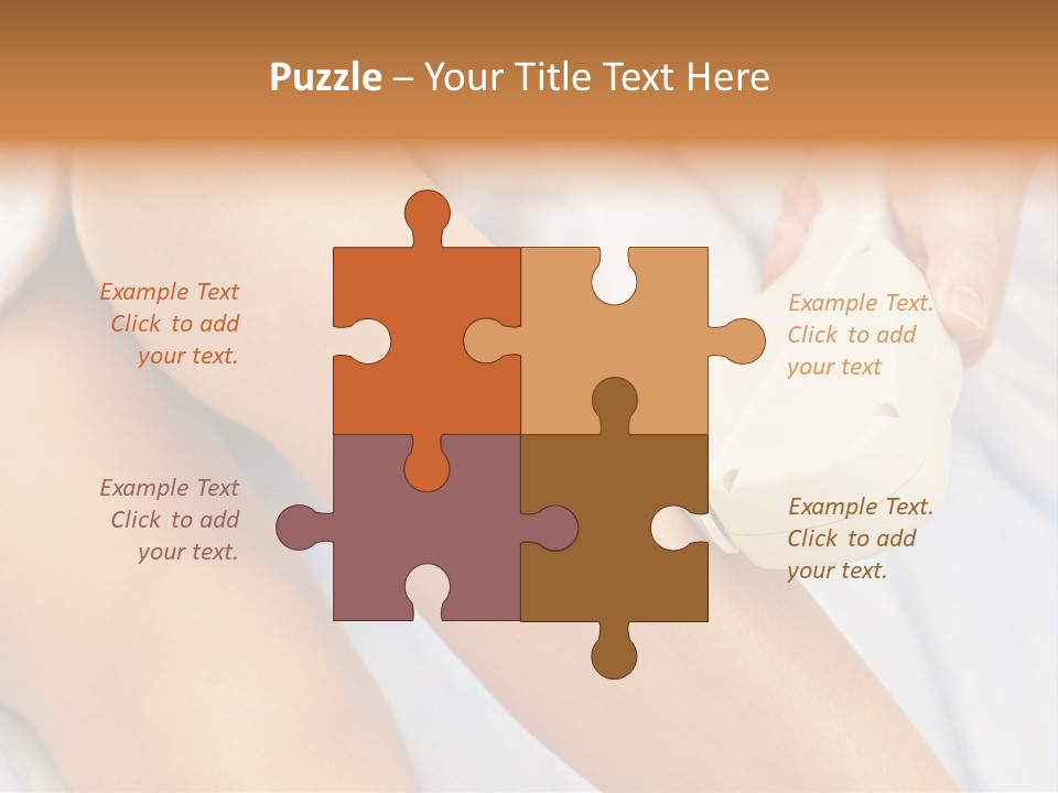 Care Professional Lady PowerPoint Template