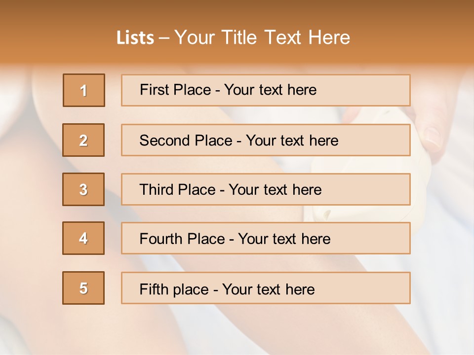Care Professional Lady PowerPoint Template