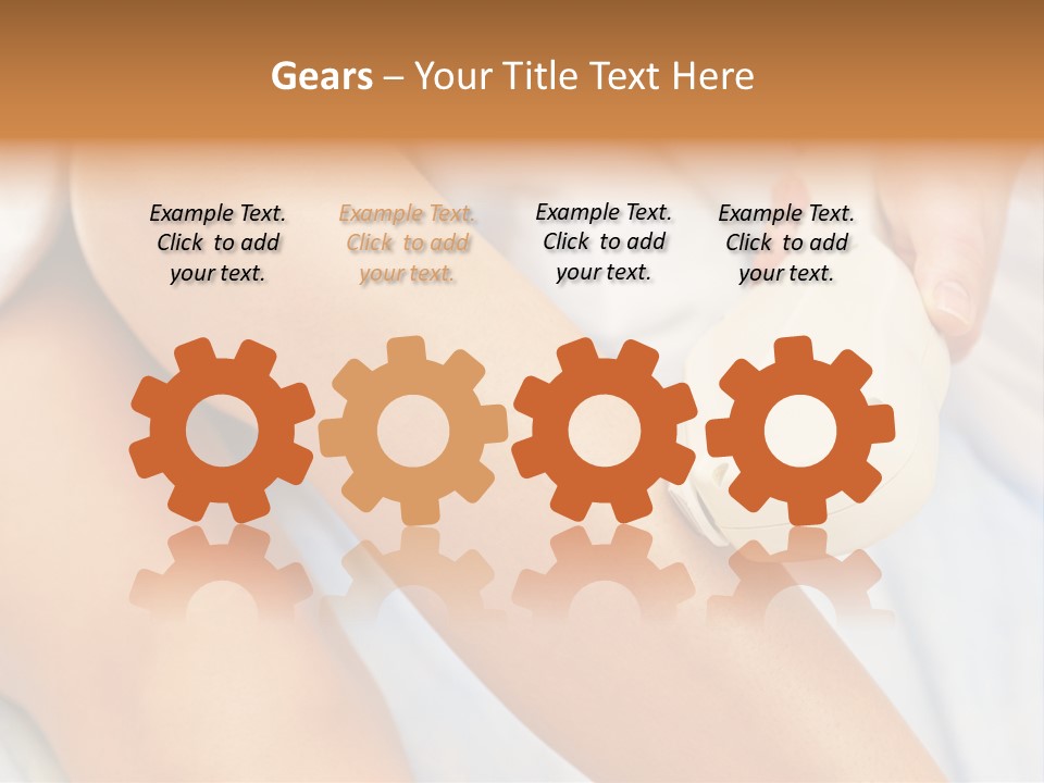 Care Professional Lady PowerPoint Template