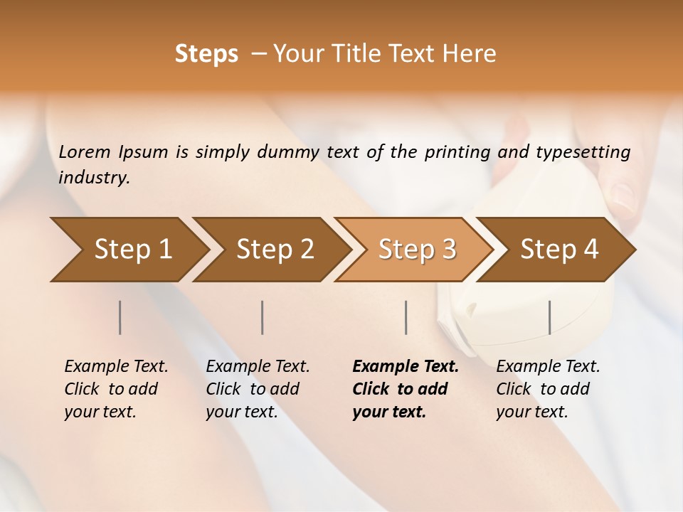 Care Professional Lady PowerPoint Template