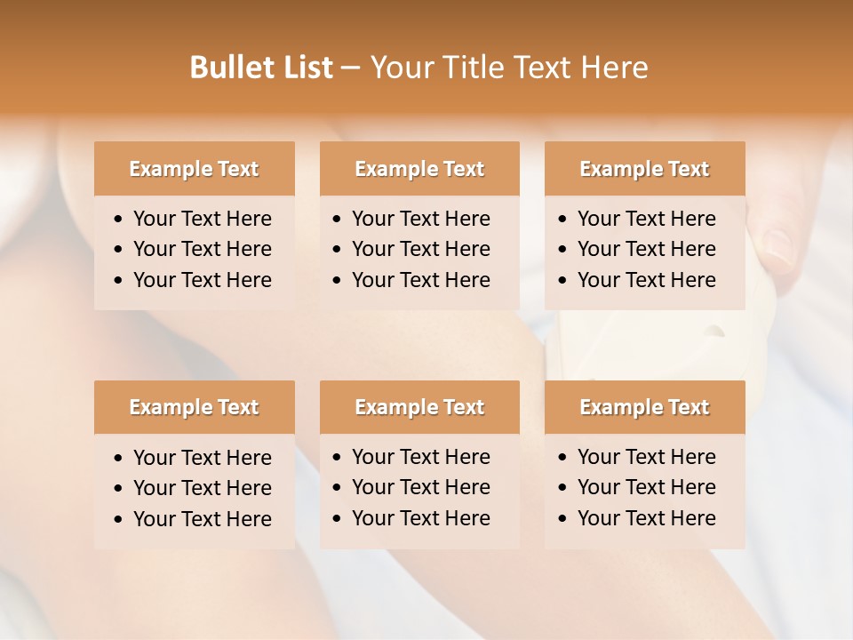 Care Professional Lady PowerPoint Template