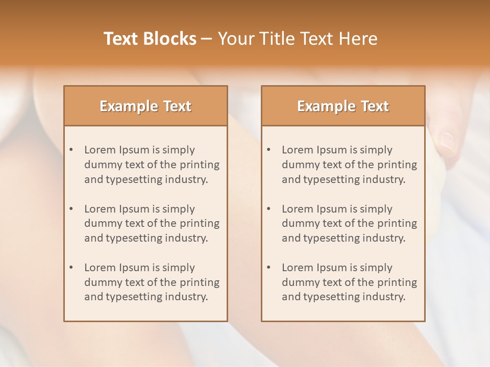 Care Professional Lady PowerPoint Template