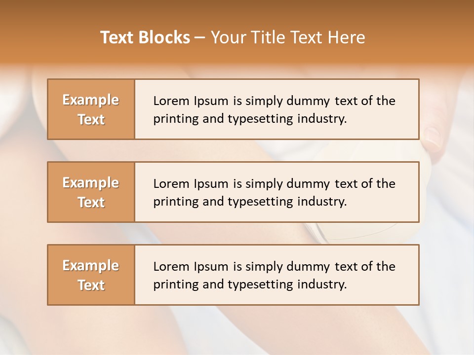 Care Professional Lady PowerPoint Template