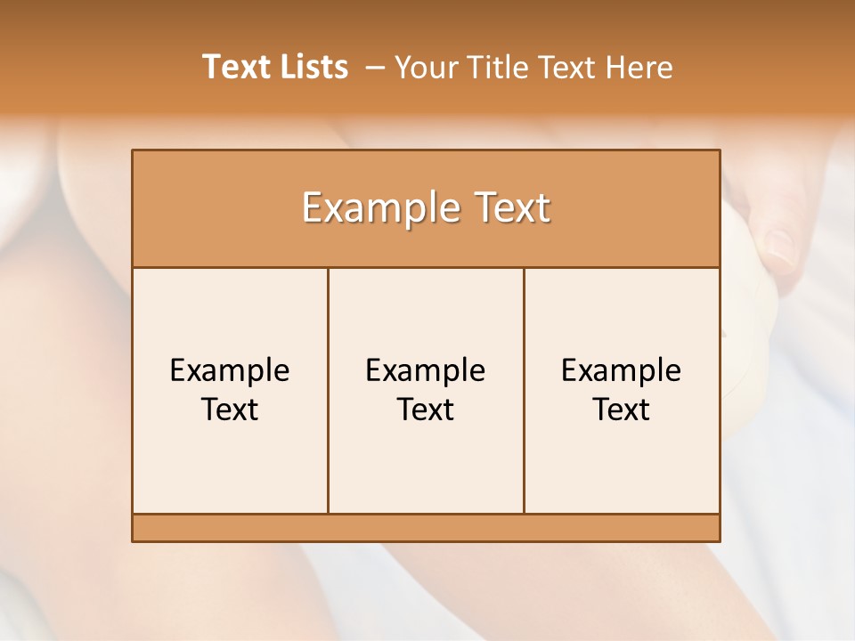 Care Professional Lady PowerPoint Template