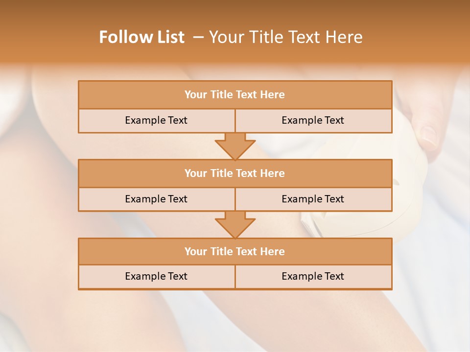 Care Professional Lady PowerPoint Template
