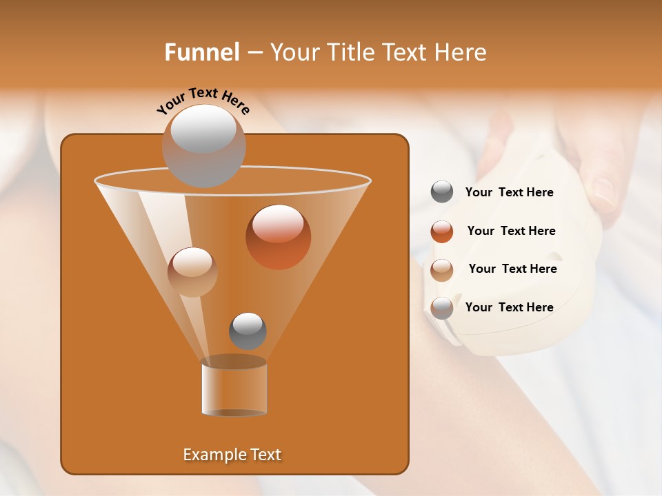 Care Professional Lady PowerPoint Template