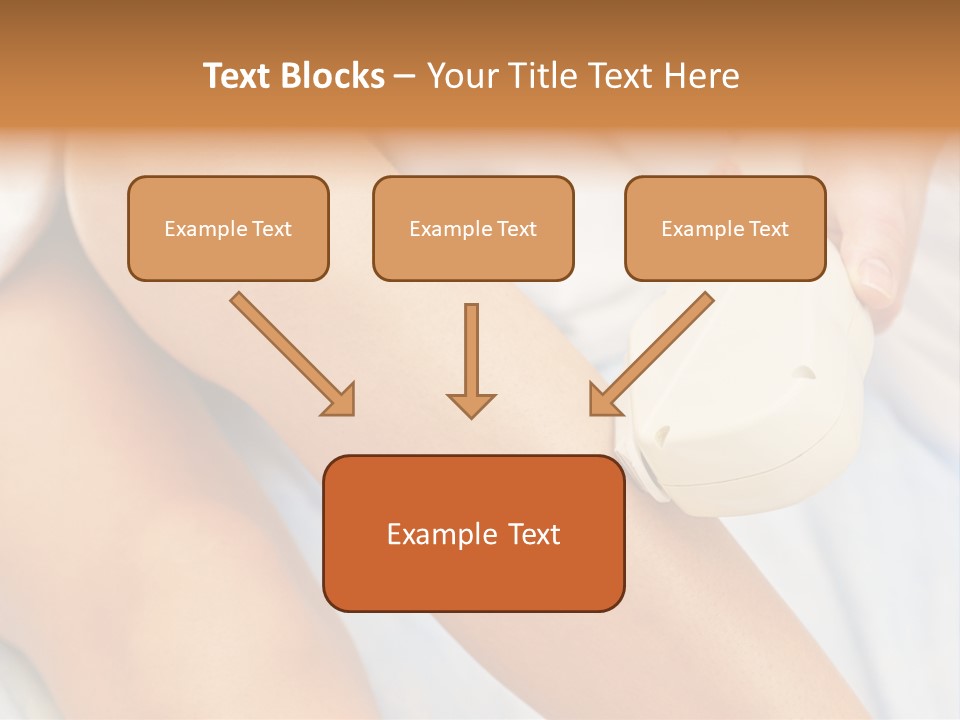 Care Professional Lady PowerPoint Template