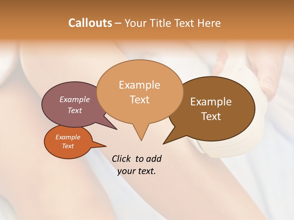 Care Professional Lady PowerPoint Template