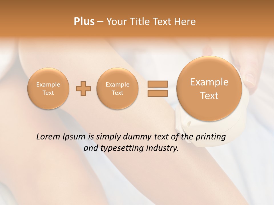Care Professional Lady PowerPoint Template