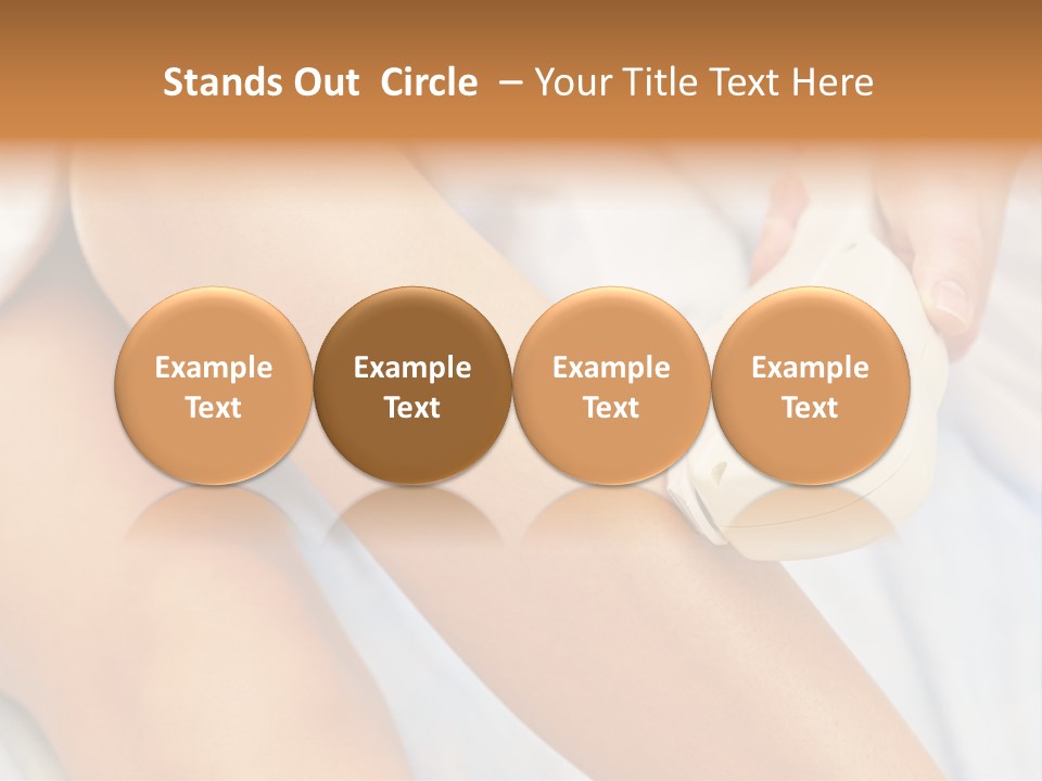 Care Professional Lady PowerPoint Template